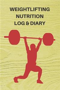 Weightlifting Nutrition Log & Diary