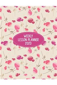 Weekly Lesson Planner 2020