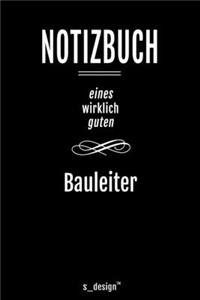 Notizbuch für Bauleiter