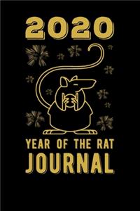 2020 Year Of The Rat Journal