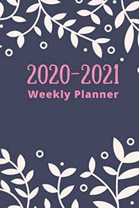 2020-2021 Daily and weekly planner with Calendar