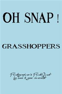 Oh Snap! Grasshoppers Photographer's PhotoShoot log book & gear checklist