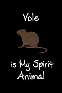 Vole is My Spirit Animal