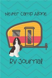 Never Camp Alone RV Journal