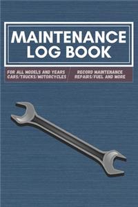 Maintenance Log Book