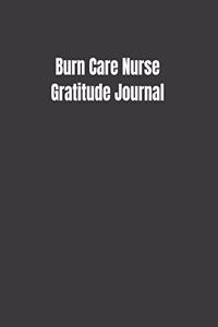 Burn Care Nurse Gratitude Journal