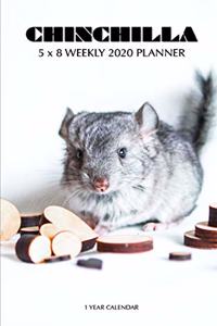 Chinchilla 5 x 8 Weekly 2020 Planner