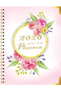 2020 Monthly and Weekly Planner