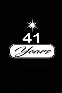 41 years