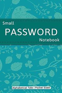 Small Password Notebook