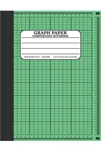 Graph Paper Composition Notebook