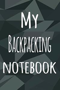 My Backpacking Notebook