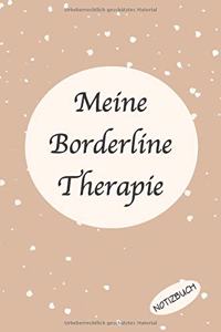 Meine Borderline Therapie Notizbuch