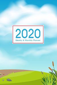 2020 Planner Weekly & Monthly 8.5x11 Inch