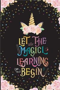 Let The Magical Learning Begin