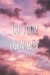 Go Your Own Way