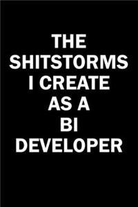 The Shitstorms I Create As A BI Developer