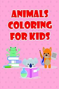 Animals coloring for kids