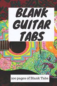 Blank Guitar Tabs