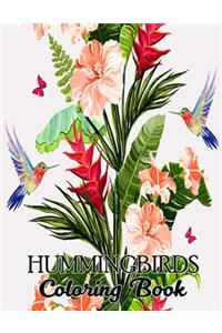 Hummingbirds Coloring Book