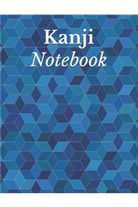 Kanji Notebook: Kanji Practice Notebook - Genkouyoushi Notebook - Note taking of Kana and Kanji Characters - Handwriting Journal For Japanese Alphabets - 120 Pages