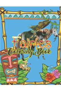 Fairies Coloring Book