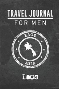 Travel Journal for Men Laos