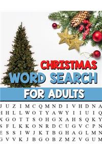 Christmas Word Search For Adults