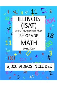 3rd Grade ILLINOIS ISAT 2019 MATH Test Prep