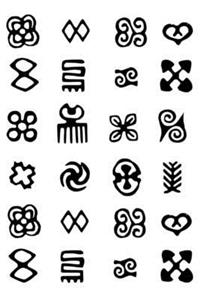 Adinkra Symbols Of West Africa Notebook