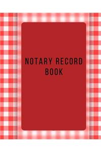 Notary Record Book