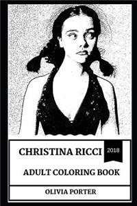 Christina Ricci Adult Coloring Book