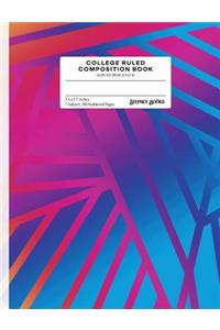 College Ruled Composition Book
