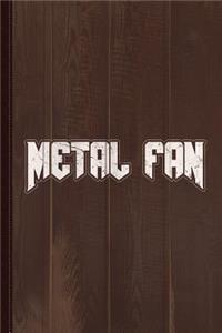 Heavy Metal Fan Journal Notebook
