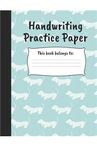 Handwriting Practice Paper