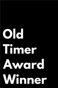 Old Timer Award Winner