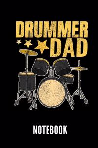 Drummer Dad Notebook