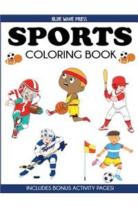 Sports Coloring Book