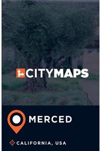 City Maps Merced California, USA