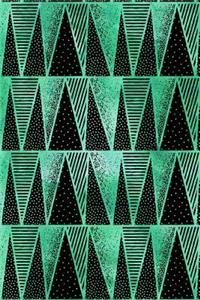 Bullet Journal Notebook Abstract Triangles Pattern 7