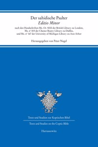 Der Sahidische Psalter. 'Editio Minor'