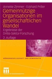 Gemeinnützige Organisationen Im Gesellschaftlichen Wandel