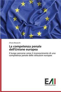 competenza penale dell'Unione europea