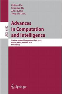 Advances in Computation and Intelligence