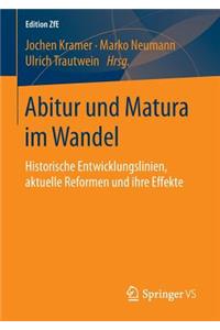 Abitur und Matura im Wandel