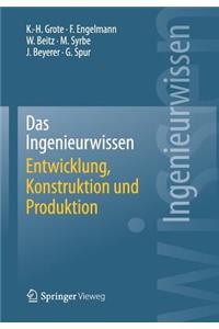 Das Ingenieurwissen: Entwicklung, Konstruktion Und Produktion