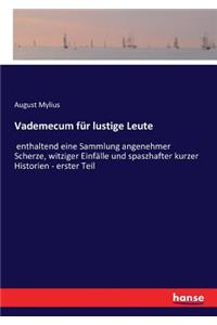 Vademecum für lustige Leute