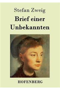 Brief einer Unbekannten