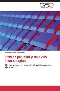 Poder judicial y nuevas tecnologías