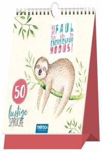 Trotsch Tischaufsteller Spruche und Zitate zum Aufstellen lustige Spruche: immerwahrender Tischaufsteller mit Spiralbindung